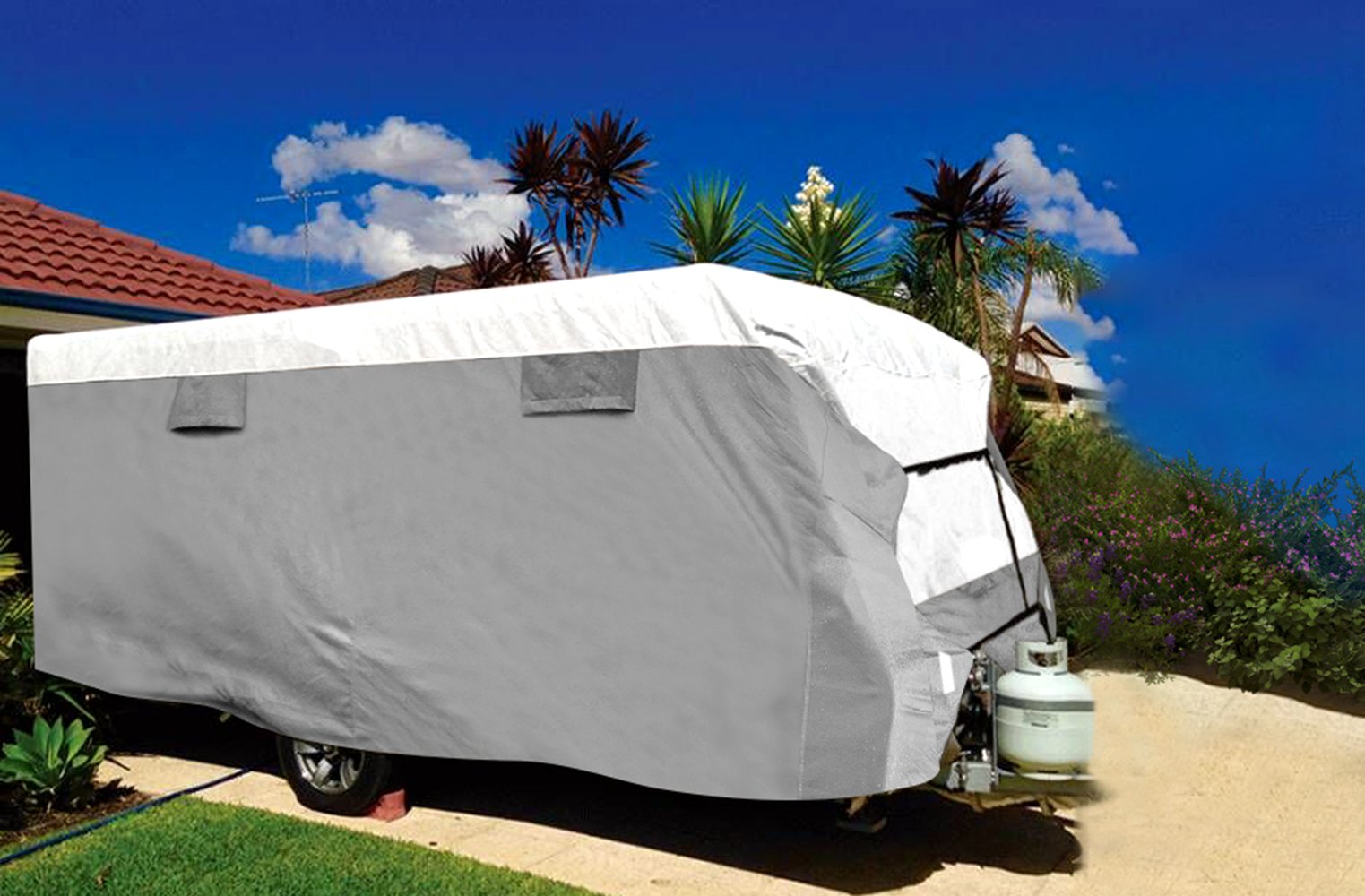 Roof Tyvek and Sides Polypropylene RV Covers
