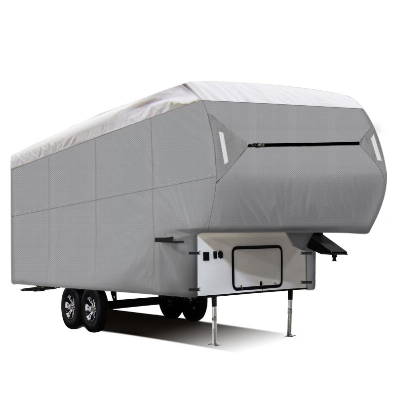 Roof Polyester and Sides Polypropylene Fifth Wheel Trailer RV Cover