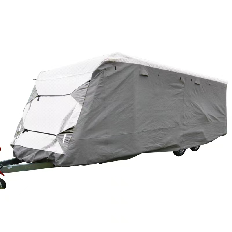 Roof Tyvek and Sides Polypropylene Travel Trailer Cover