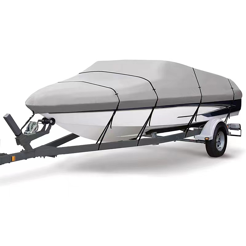 Heavy Duty 600D Polyester Trailerable Boat Cover